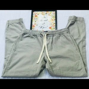 J. Crew Chino Stadium Jogger Pant - Men’s small